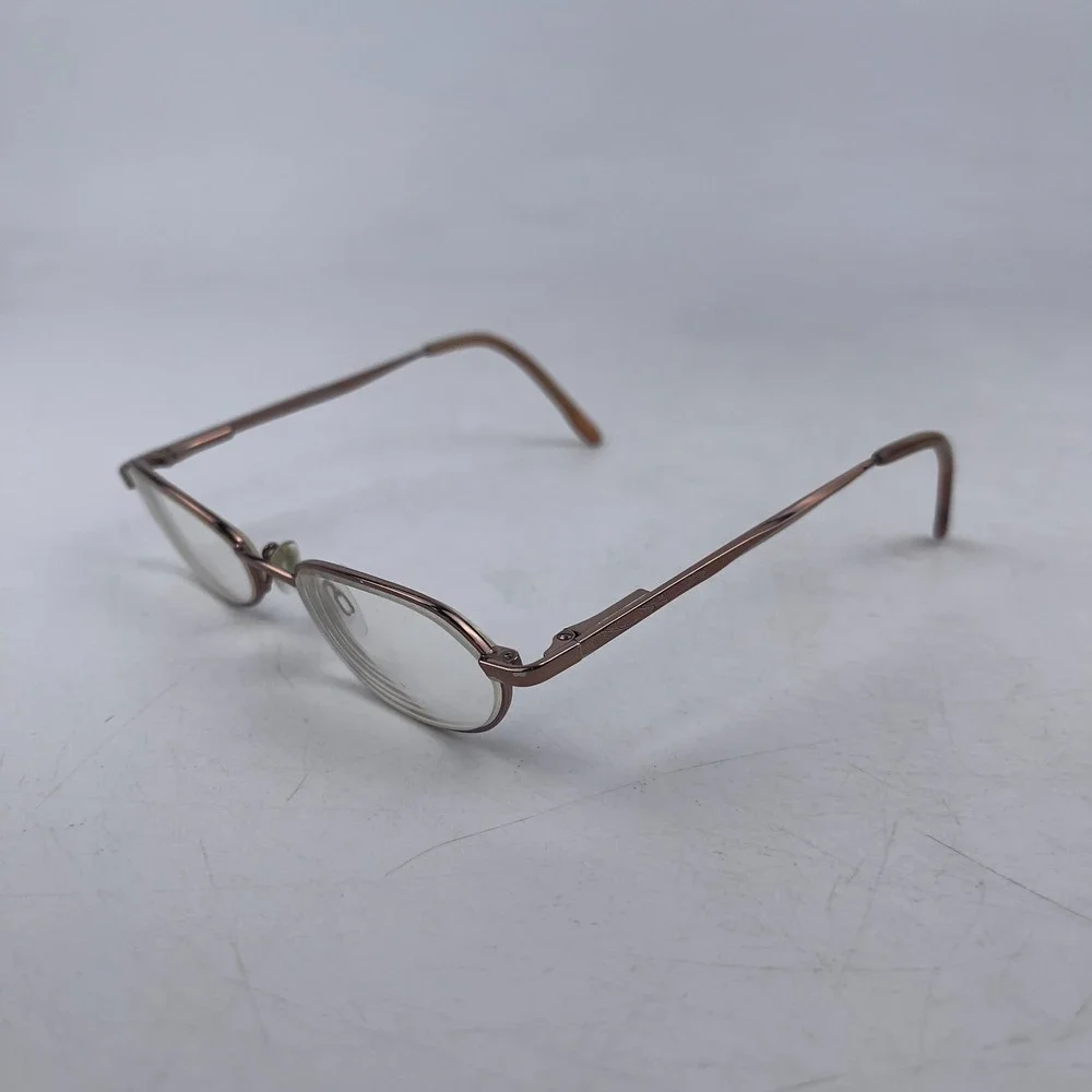 REVLON RV 505 Women's‎ Eyeglasses Frame Brown Bronze Oval Full Rim 48-17-135mm